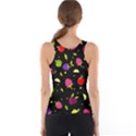 Vector Seamless Summer Fruits Pattern Colorful Cartoon Background Tank Top View2