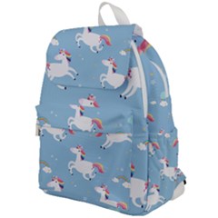 Unicorn Seamless Pattern Background Vector (2) Top Flap Backpack by Sobalvarro