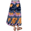 Camouflage Background Textile Uniform Seamless Pattern Satin Palazzo Pants View2