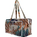Trend Abstract Seamless Pattern With Colorful Tropical Leaves Plants Beige Multi Function Bag View3