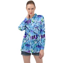 Ubrs Long Sleeve Satin Shirt