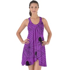 Spider Show Some Back Chiffon Dress