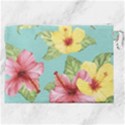 Hibiscus Canvas Cosmetic Bag (XXL) View2