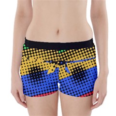 Spots 2224 Black Boyleg Bikini Wrap Bottoms