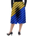 Spots 2224 Black Classic Velour Midi Skirt  View2