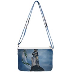 Wonderful Fantasy Women Double Gusset Crossbody Bag by FantasyWorld7