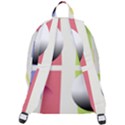 Retro Sphreres And Lines The Plain Backpack View3