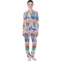 Icecream Pattern Pastel Sumer Casual Jacket and Pants Set View1