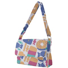 Icecream Pattern Pastel Sumer Full Print Messenger Bag (s)
