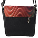 Texture Digital Painting Digital Art Flap Closure Messenger Bag (S) View1
