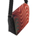 Texture Digital Painting Digital Art Flap Closure Messenger Bag (S) View2