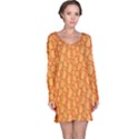 Halloween Background Long Sleeve Nightdress View1