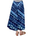 Apps Social Media Networks Internet Satin Palazzo Pants View2