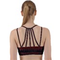 Texture Hatched Stamping Tissue Line Them Up Sports Bra View2