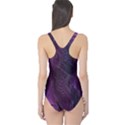 Abstract Form Pattern Texture One Piece Swimsuit View2