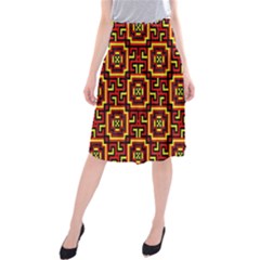 Abstract 47 Midi Beach Skirt