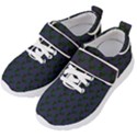 Black Rose Blue Kids  Velcro Strap Shoes View2