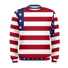 Flag Of The United States Of America  Men s Sweatshirt by abbeyz71