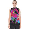 Club Fitstyle Fitness by Traci K Mock Neck Shell Top View1
