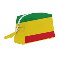 Ethiopia Tricolor Wristlet Pouch Bag (medium) by abbeyz71