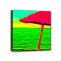 Pop Art Beach Umbrella Mini Canvas 4  x 4  (Stretched) View1