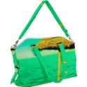 Pop Art Beach Umbrella  Canvas Crossbody Bag View1