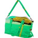 Pop Art Beach Umbrella  Canvas Crossbody Bag View2
