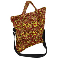 Rby 73 Fold Over Handle Tote Bag by ArtworkByPatrick