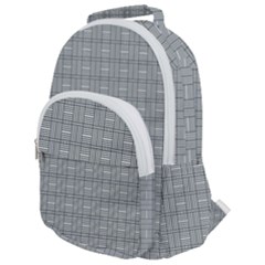 Pattern Shapes Rounded Multi Pocket Backpack by HermanTelo