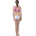 Background Polka Pink Classic Banded Bikini Top View2