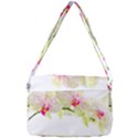 Phalenopsis orchid white lilac watercolor aquarel Courier Bag View3