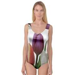 Tulips Spring Bouquet Princess Tank Leotard 