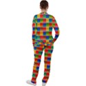 Background Colorful Abstract Casual Jacket and Pants Set View2