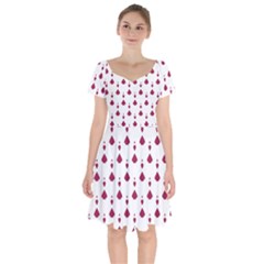 Pattern Card Short Sleeve Bardot Dress by HermanTelo