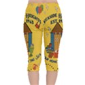 Seaside Heights Beach Club 1960s Velvet Capri Leggings  View2