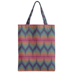 Pattern Background Texture Colorful Zipper Classic Tote Bag by HermanTelo