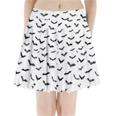 Bats Pattern Pleated Mini Skirt by Sobalvarro