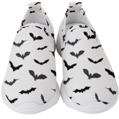 Bats Pattern Kids  Slip On Sneakers by Sobalvarro