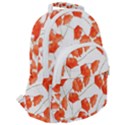 Pattern Coquelicots  Rounded Multi Pocket Backpack View2