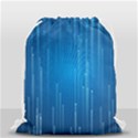 Abstract Rain Space Drawstring Bag (Small) View1