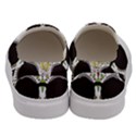 Mustache Man Men s Canvas Slip Ons View4