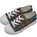 Abstrait Formes Colors Kids  Low Top Canvas Sneakers View2