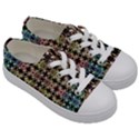 Abstrait Formes Colors Kids  Low Top Canvas Sneakers View3