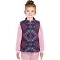 Rhombus squares and triangle                                                 Kid s Puffer Vest View1