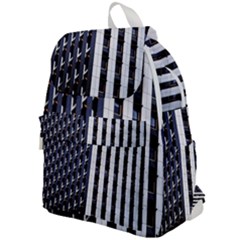 Architecture Building Pattern Top Flap Backpack by Amaryn4rt