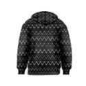 Chevrons Noir / Gris Kids  Pullover Hoodie View2