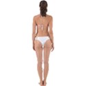 Bandes Peinture Rose Perfectly Cut Out Bikini Top View2
