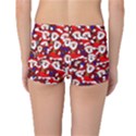 Nicholas Santa Christmas Pattern Reversible Boyleg Bikini Bottoms View2