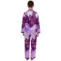 Abstract Texture Background Satin Long Sleeve Pyjamas Set View2