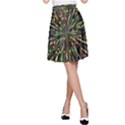 Explosion Abstract Pattern A-Line Skirt View1